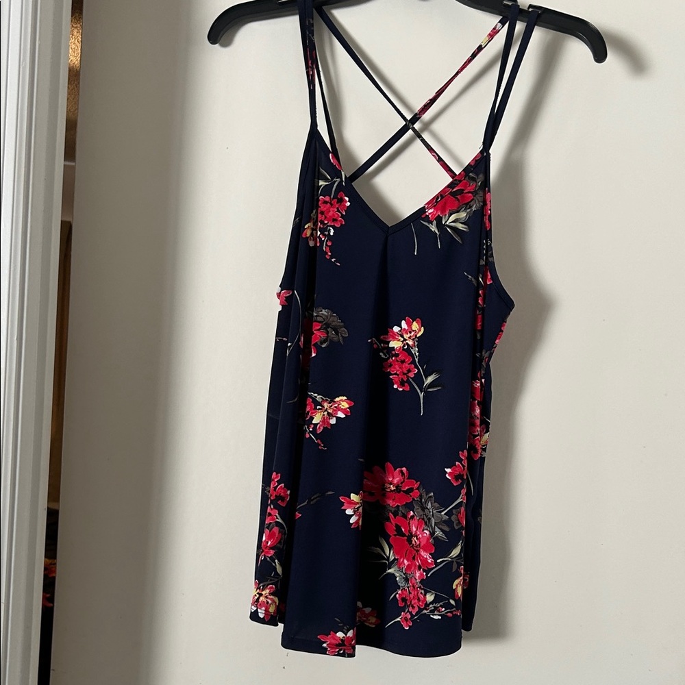 Papermoon Navy Floral Camisole